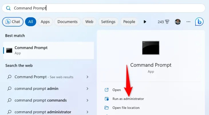 Click &ldquo;Run as Administrator.&quot;