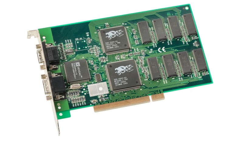 A 3DFX Voodoo card