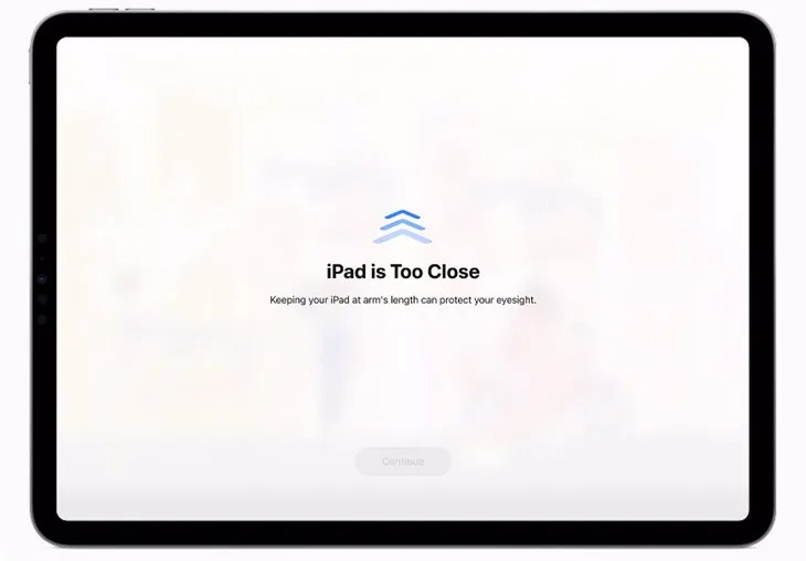 Apple Screen Distance.