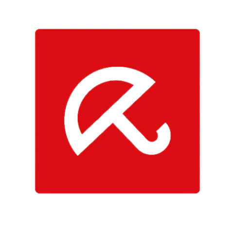 Avira antivirus software with transparent background