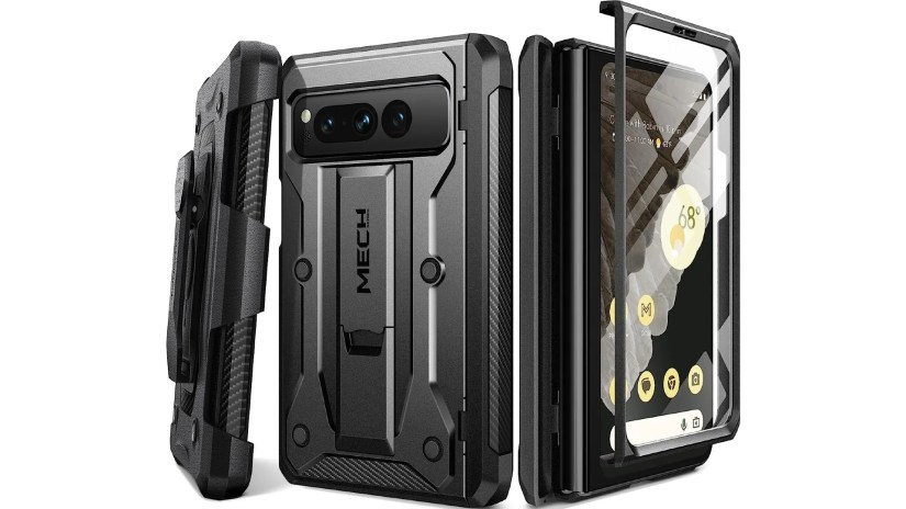 Tongate Pixel Fold Case on a white background.
