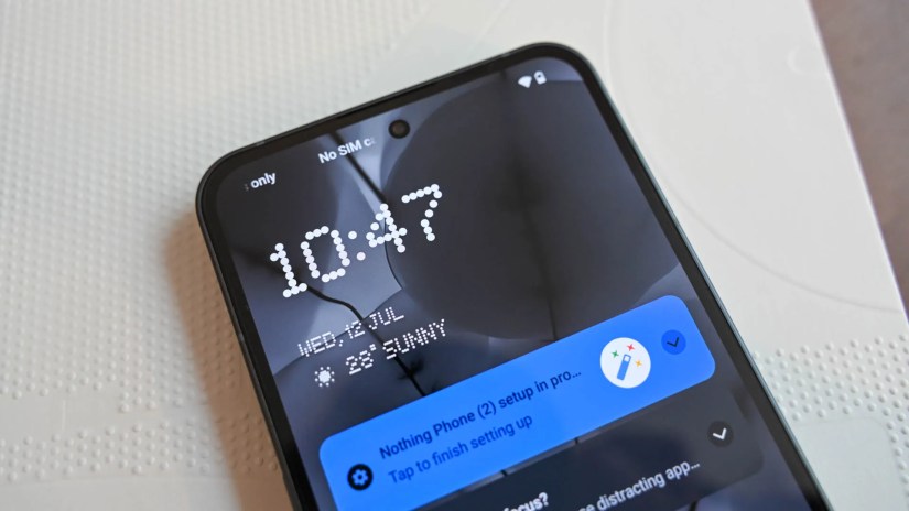 Front of the Nothing Phone 2