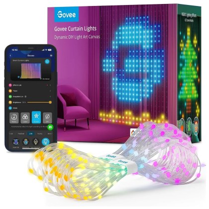 The Govee Smart Curtain Lights.