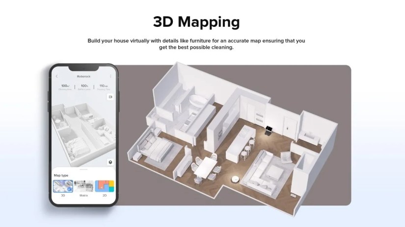 3D Mapping of Home With Roborock App