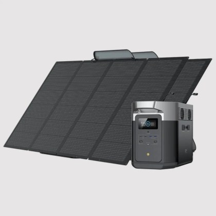 EcoFlow Delta Max 2000 + 400W solar panel