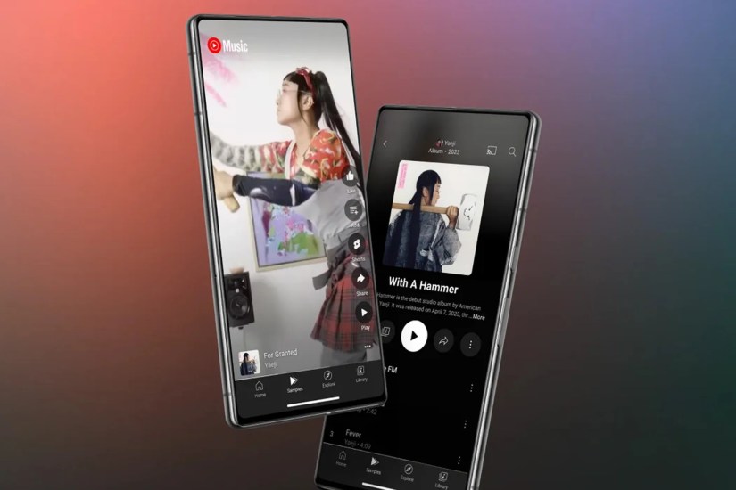 YouTube Music Samples screenshot.