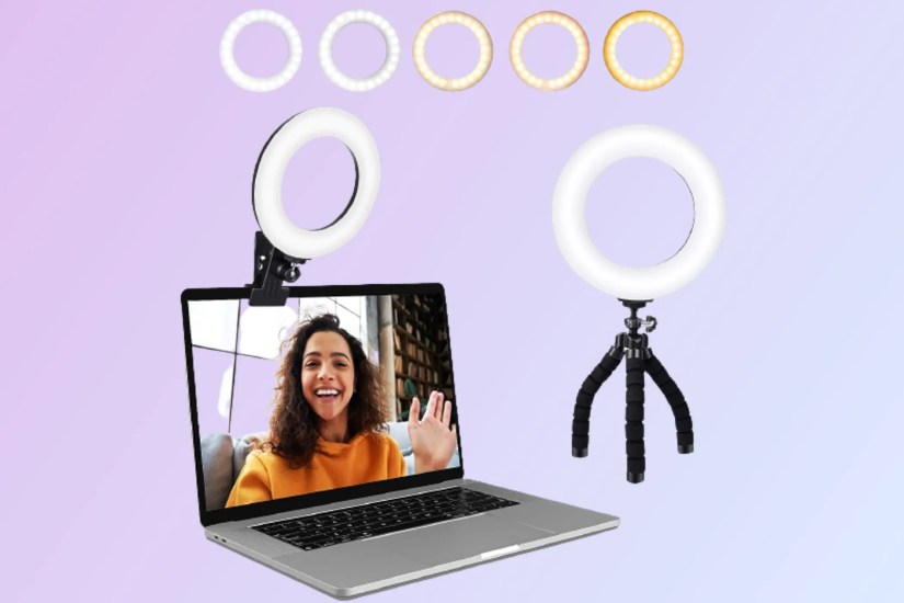 ACMEZING Video Conference Lighting Kit on gradient background