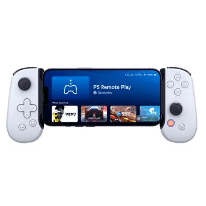 Backbone One PlayStation Edition for Android showing Backbone app
