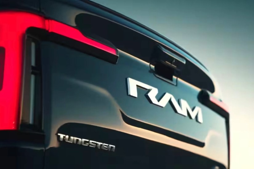 Ram 1500 Rev rear end with Tungsten package.