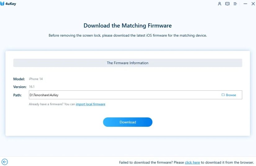 4ukey download matchmaking firmware
