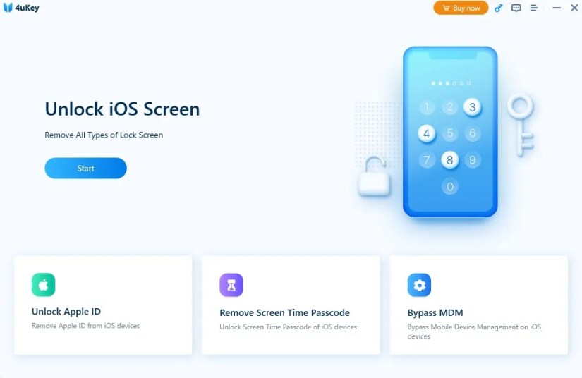 4ukey unlock ios