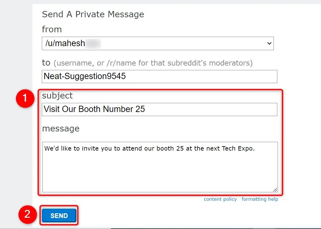 How to Send a Message via Chat or Messages on Reddit