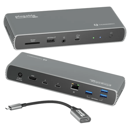 Plugable Thunderbolt 4 USB4 Docking Station