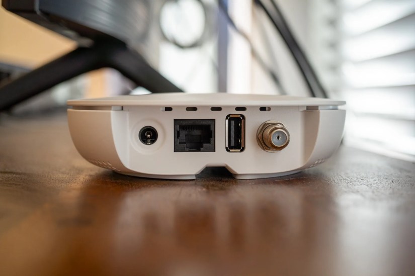 Ports on the Tablo 4th Gen
