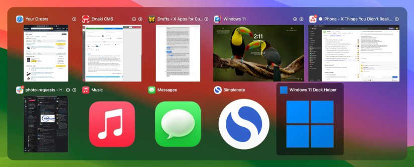 Add Windows-style app and window switching to macOS with AltTab