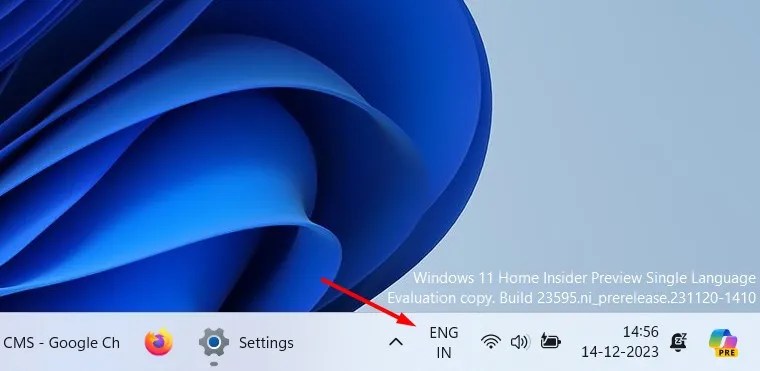 Language icon in the Settings app