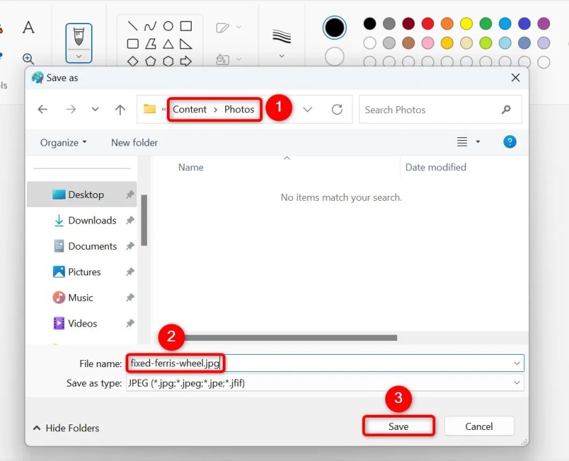 Path bar, &lsquo;File Name,&rsquo; and &lsquo;Save&rsquo; highlighted on the &lsquo;Save As&rsquo; window.