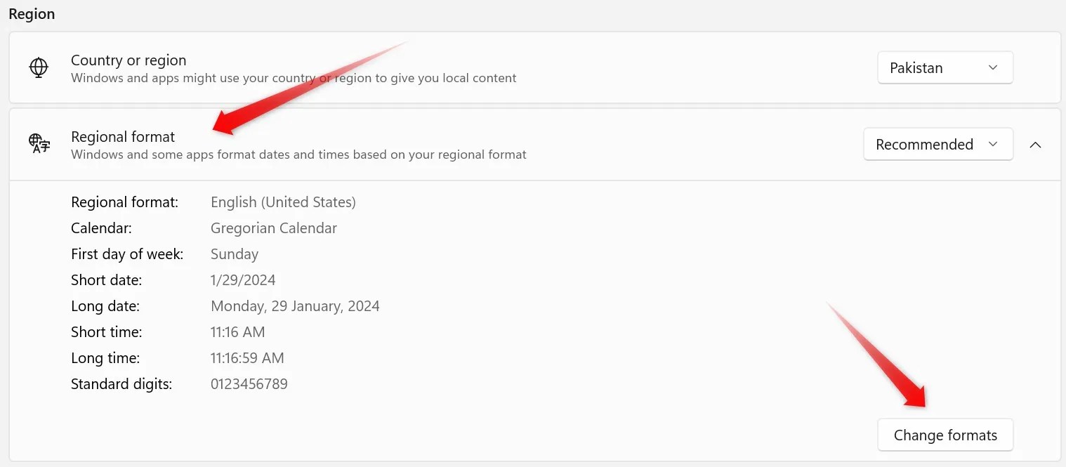 How to Change the Date and Time Format in Windows 11