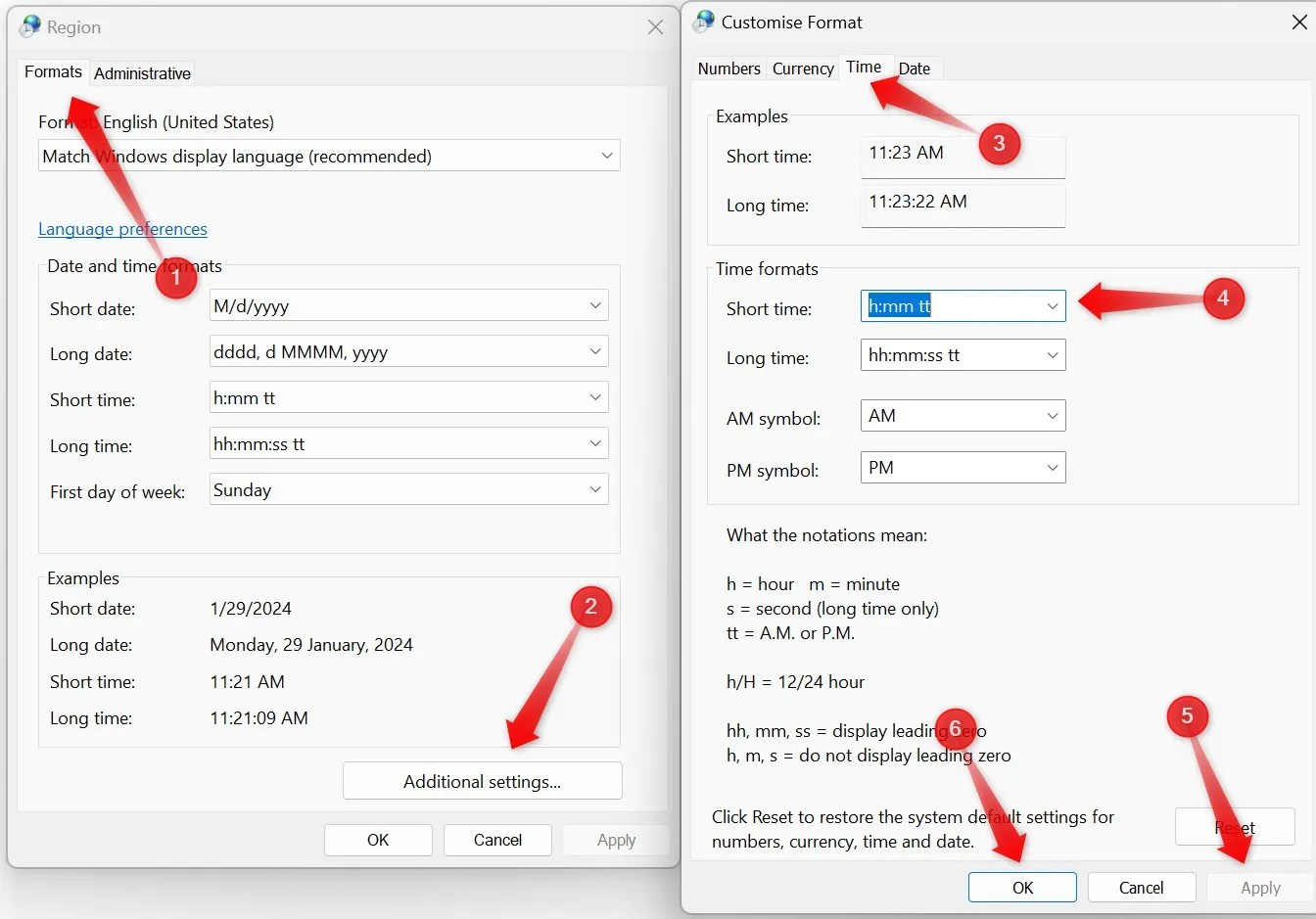 How to Change the Date and Time Format in Windows 11