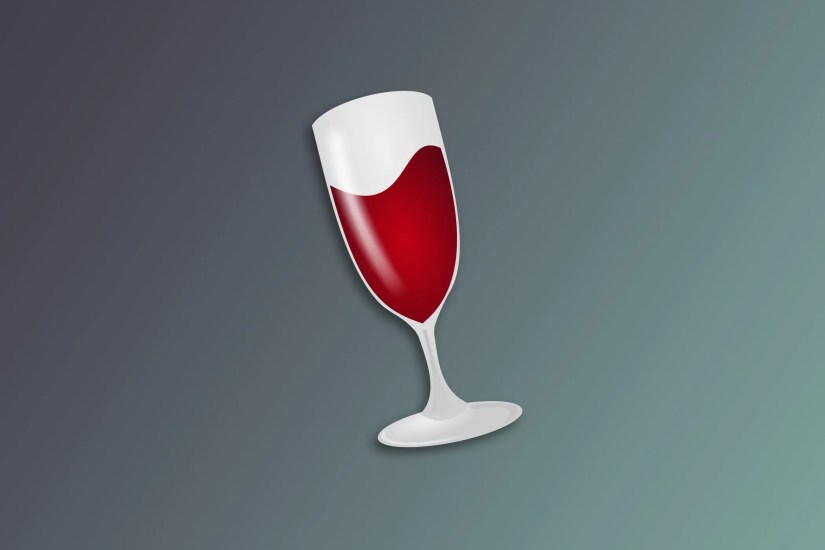The Wine software logo.