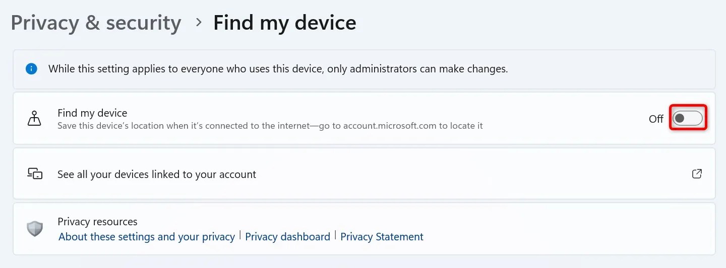 How to Enable and Use Find My Device on Windows 11 نقطه عطف فرهنگ و