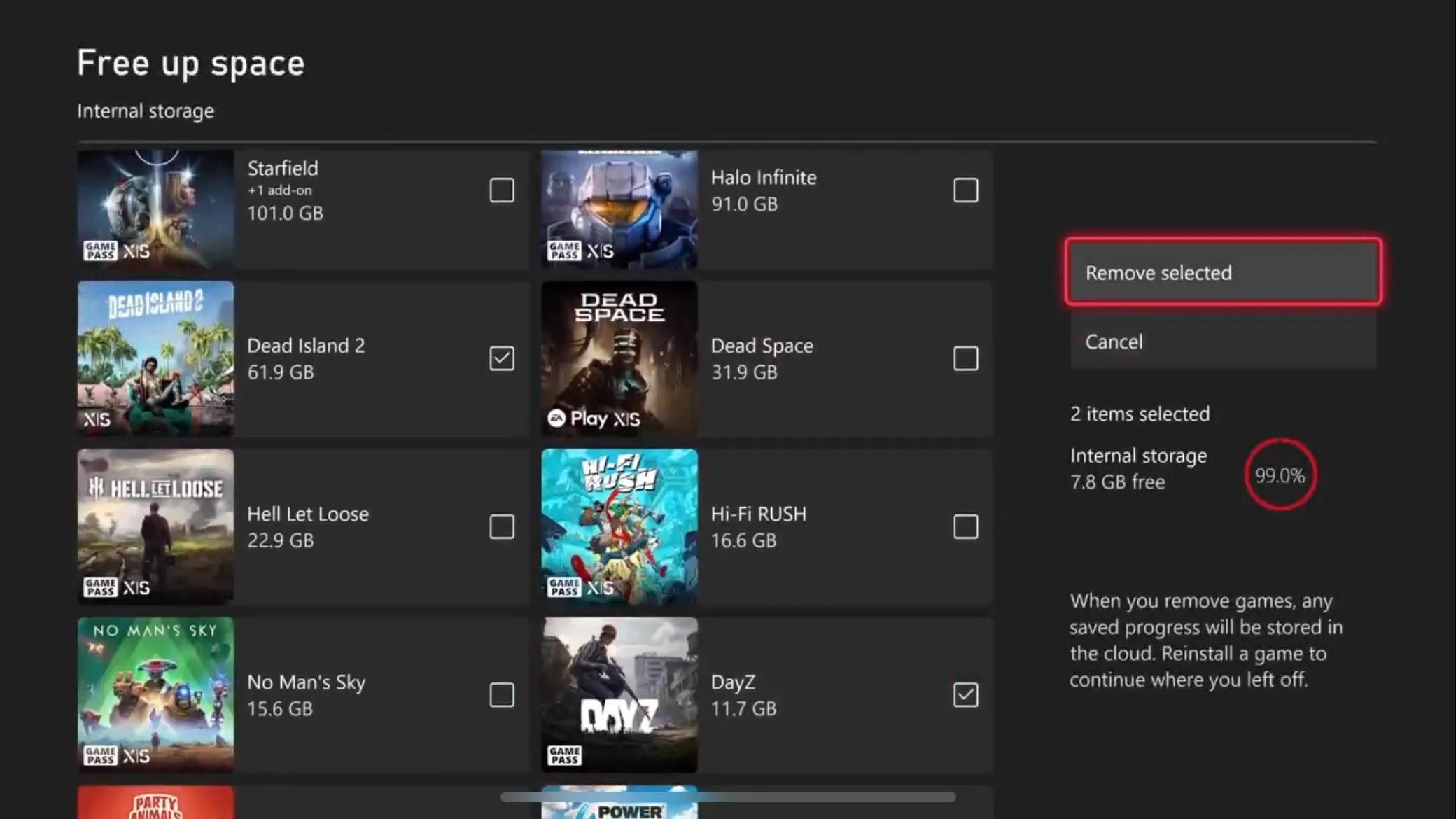 How to Free Up Storage on Your Xbox Series XS