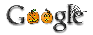 Google Doodle for Halloween in 2000.