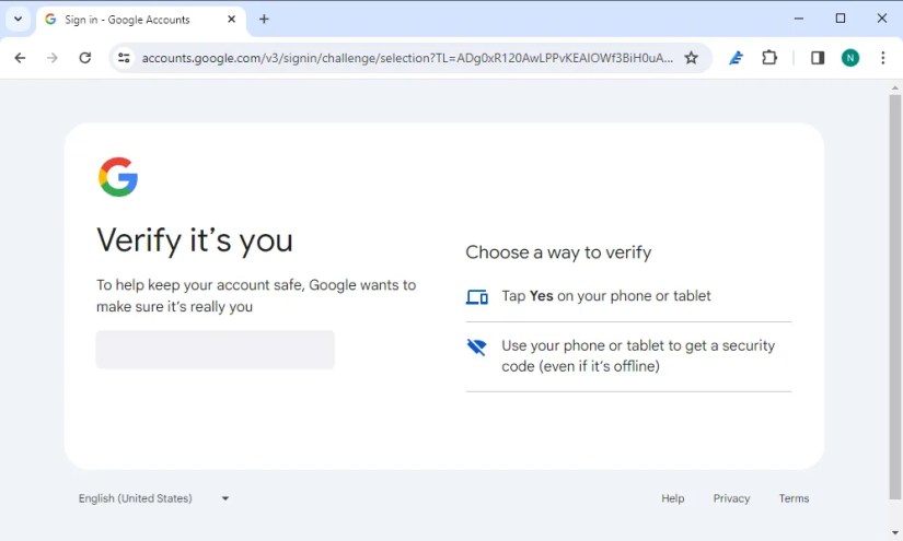 Google Pay requires that you use your phone or tablet to log in and view your cards.