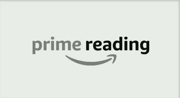 Prime Reading logo on e-ink screen.
