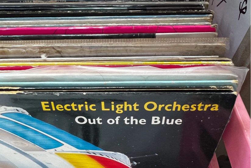 Electric Light Orchestra&rsquo;s Out of the Blue on vinyl.
