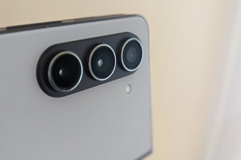 Samsung Galaxy Z Fold 5 camera.