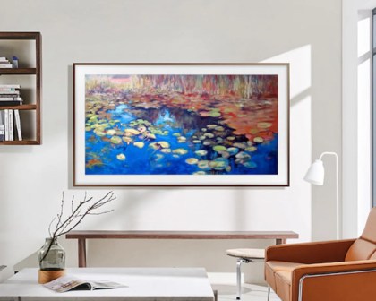 Samsung 75-inch Frame TV.