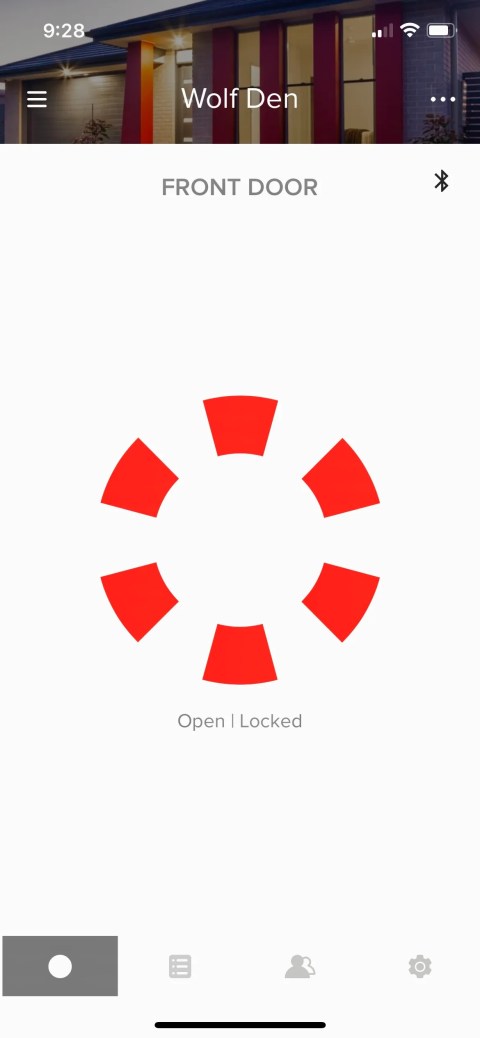 The home page of the Yale Access app