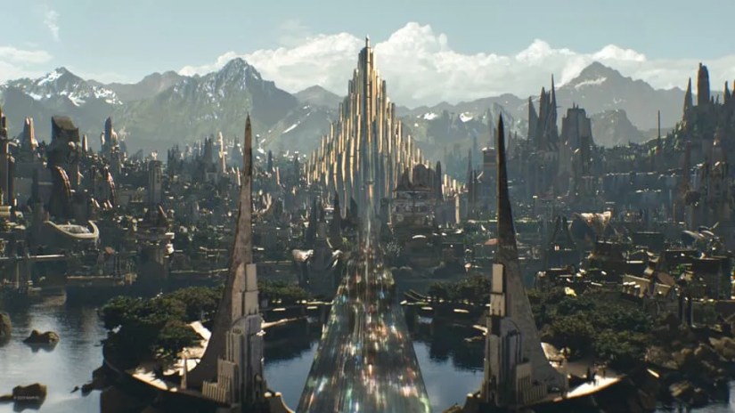 Thor Asgard Marvel video calls background