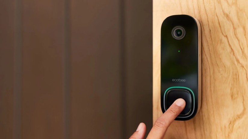An ecobee video doorbell.