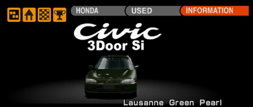 Gran Turismo 2 showing cubemap reflections on a car.