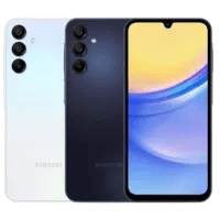 Samsung Galaxy A15 on transparent background