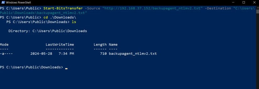 Using StartBitsTransfer to Download Files in PowerShell.