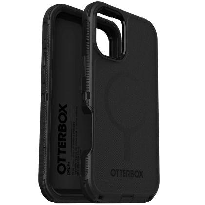 front and back of otterbox defender series iphone 16 plus case