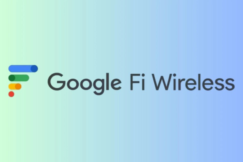 Google Fi Wireless Logo on a gradient background