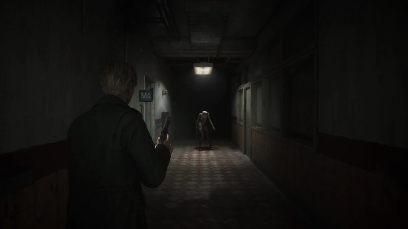 A pre-release screenshot from Silent Hill 2 remake.