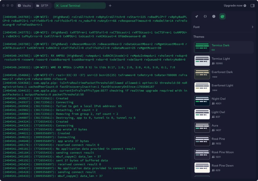 Termius is an SSH-first, terminal second app, but that might scratch a serious itch for some users.