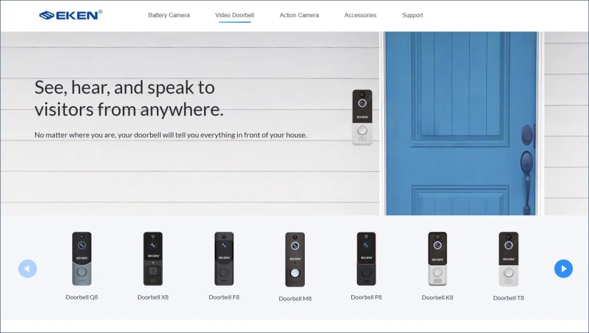 Eken doorbells.