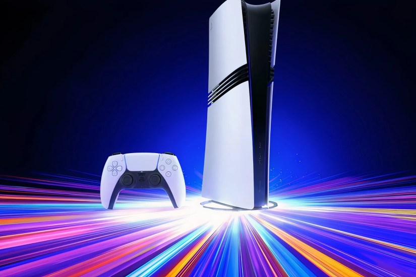 PS5-Pro-on-blue-background-bottom-shine