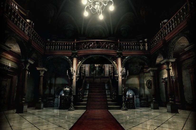 The Spencer Mansion from Resident Evil.