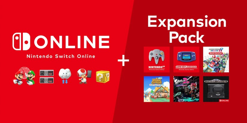 Nintendo Switch Online and Expansion Pack contents.