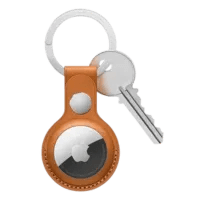 Apple AirTag on transparent background