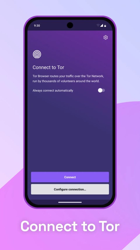 An ad for the Tor Browser Android app.
