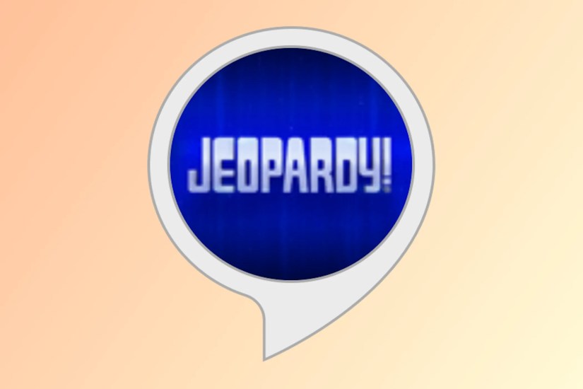 Amazon Alexa Jeopardy! logo.