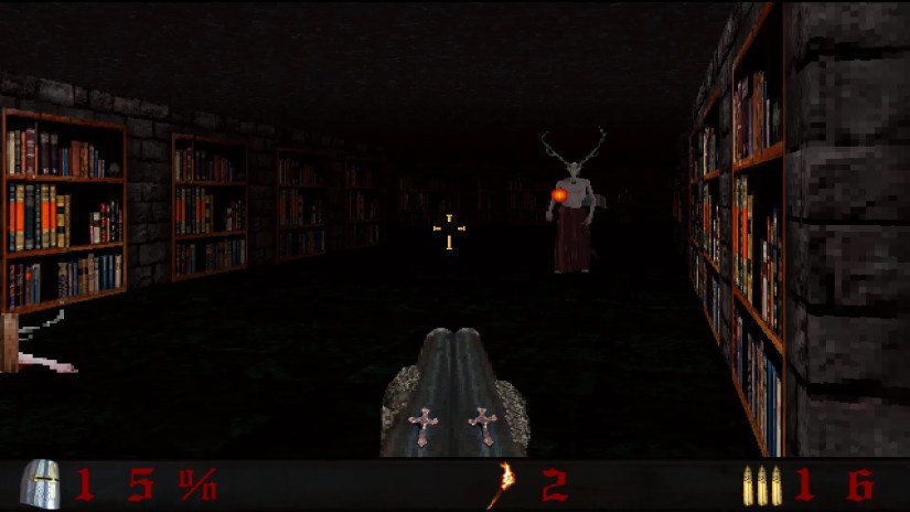 A promotional screenshot from the free FPS game &ldquo;Templar.&quot;